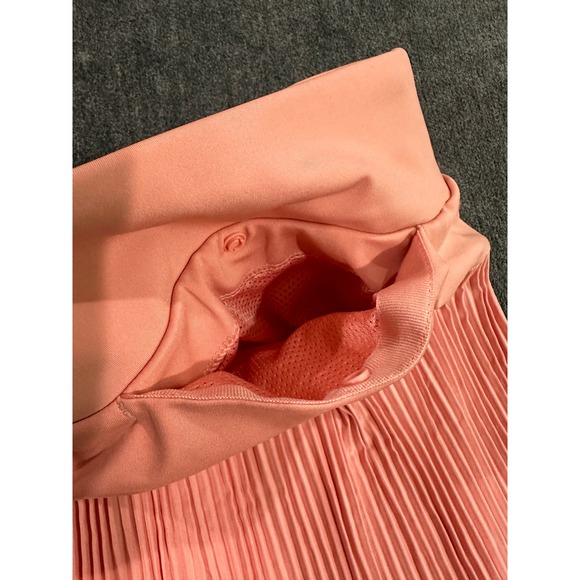 Nike Dri-Fit Women's Peach Pleated Tennis Skort Size Small EUC Golf Skirt - Picture 11 of 12